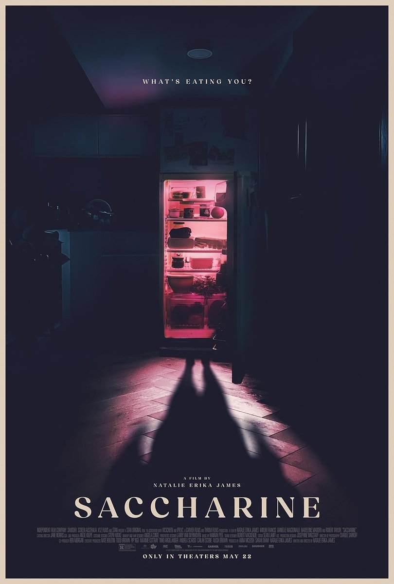 witch_natural's tweet photo. 206/365
A hungry ghost terrorizes a lovelorn medical student after she takes part in an obscure weight-loss craze
#Saccharine(2026)
⭐⭐⭐
#HorrorCommunity
#BodyHorror
#Horrorfilms
#horror
#Scifi

Haven't seen anyone talking about this #film. I enjoyed this one! Very entertaining https://t.co/3NXD1m9j3F