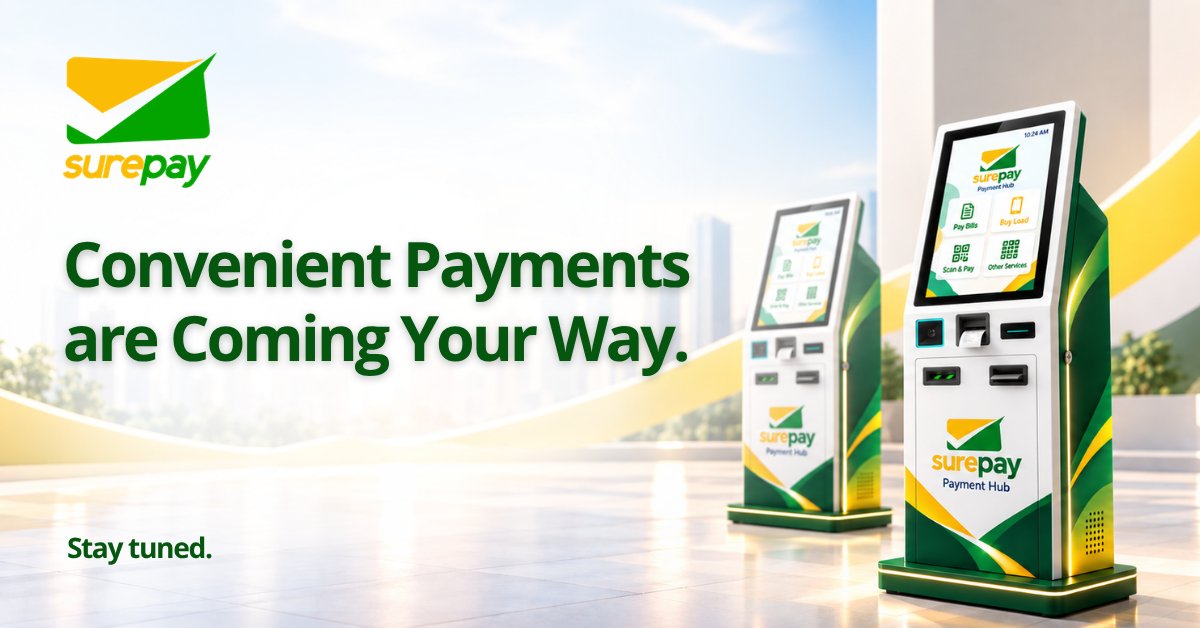 surepaytechinc's tweet photo. ๐๐ผ๐บ๐ถ๐ป๐ด ๐ฆ๐ผ๐ผ๐ป ๐ก๐ฎ๐๐ถ๐ผ๐ป๐๐ถ๐ฑ๐ฒ. ๐ท
Surepay Payment Kiosks are on the wayโbringing easier and more accessible payments closer to you.
Stay tuned.
#Surepay #PaymentKiosks #DigitalPayments #PaymentSolutions #FintechPH #DigitalTransformation https://t.co/9dgseuURoR