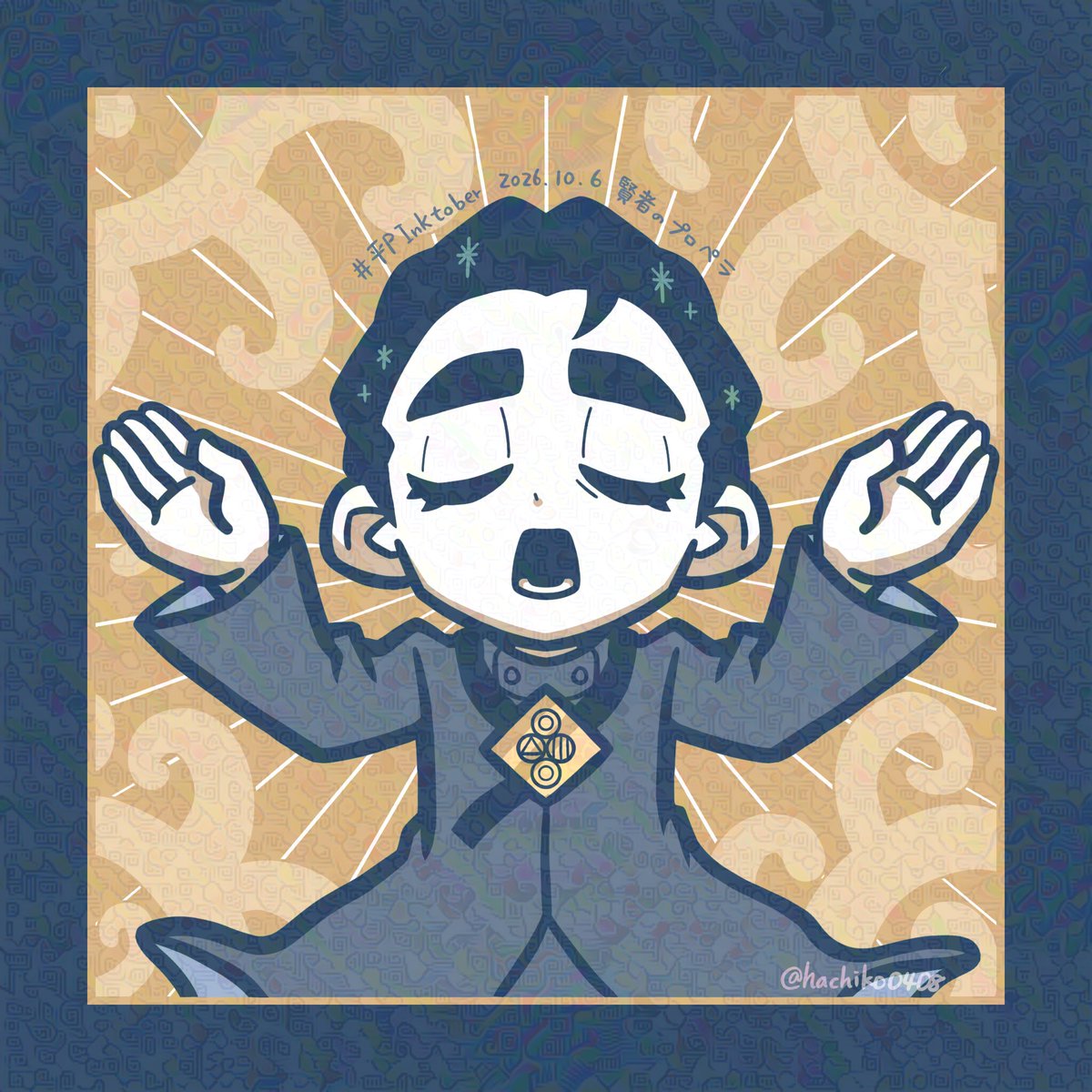hachiko0408's tweet photo. ☯️
#平P版Inktober https://t.co/vPN18qFBtm