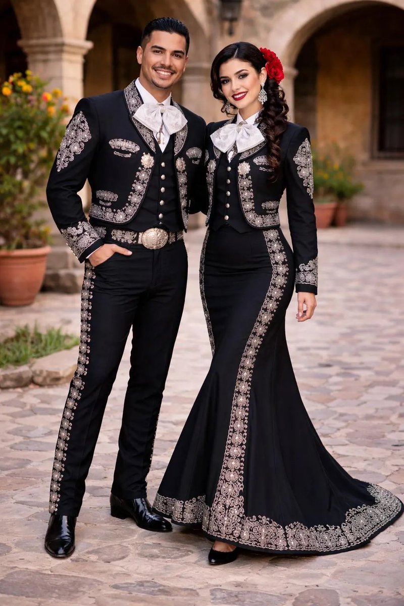 iivoriez's tweet photo. I think I’m going to try to see if I can get a woman from the same state my dad was from to fall in love with me so we can have both our traditions match like this. I love that  charreria is the birthplace of where they are from the big J rofl https://t.co/WV32XgAcuc