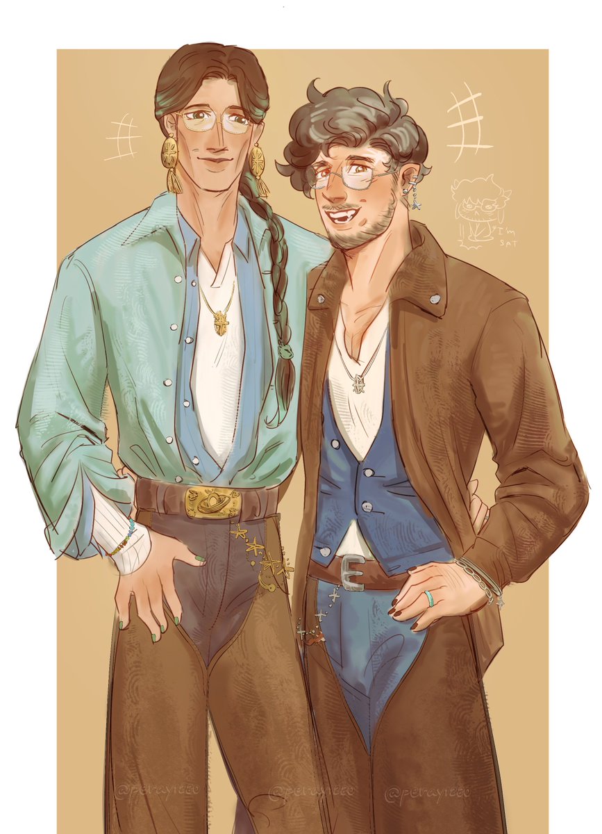 Peray1280's tweet photo. ✨Human Cowboy Adrian &amp; Rocky🤠✨
Save the horse, ride the cowboys! You can do it,Grace! #grockdrian https://t.co/ndSEuskzMV