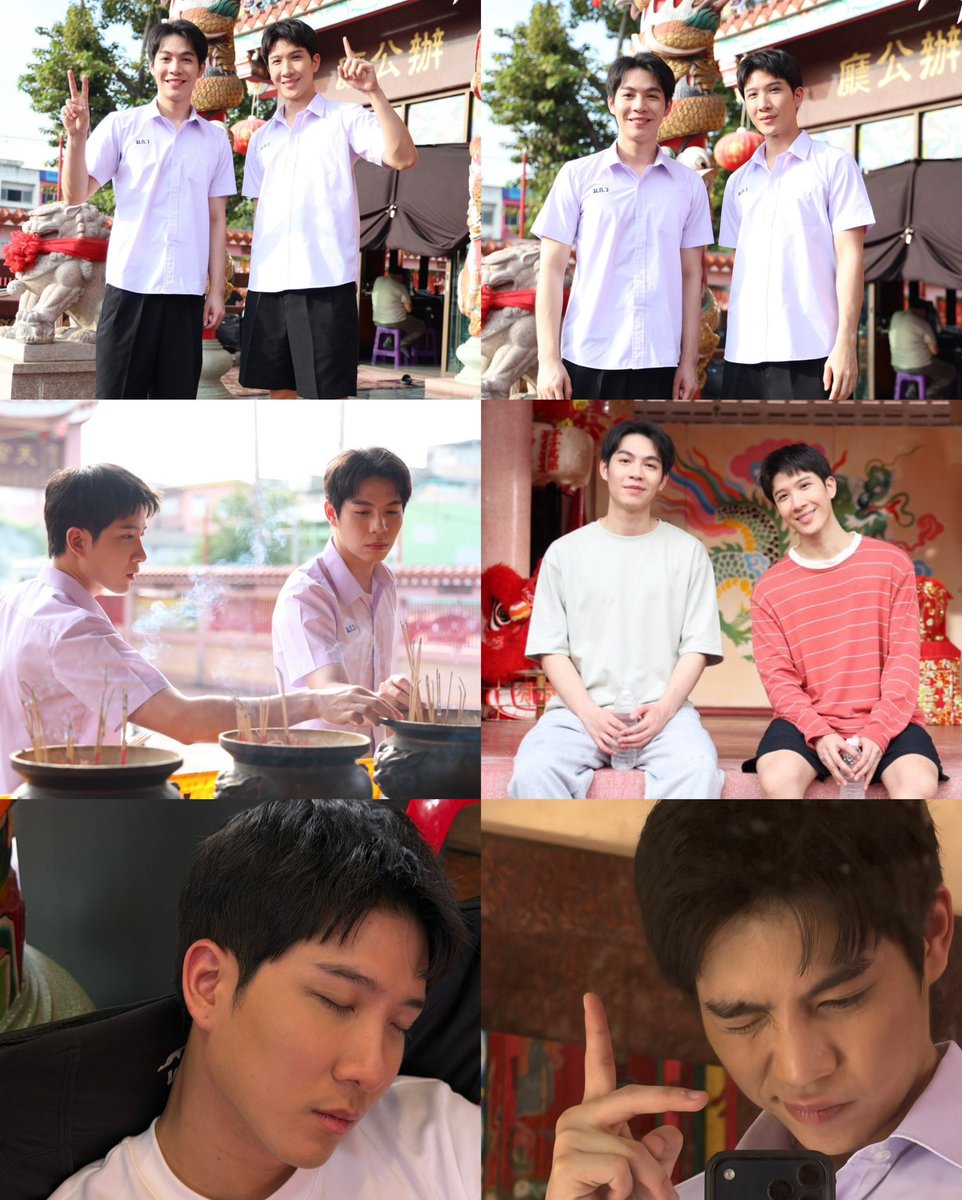 Yriety's tweet photo. 🎬 “เคียงมังกร” (The Invisible Dragon) เปิดกล้องแล้ว! เตรียมเข้าคณะเชิดสิงโตไปกับ “เฟิร์ส - ข้าวตัง” กันได้เลยย 🐲🔥 #FirstKhaotung #TheInvisibleDragon 
.
หลังจากซุ่มซ้อมและเตรียมตัวกันมาอย่างหนัก ล่าสุดวันที่ 5 ตุลาคมที่ผ่านมา “เคียงมังกร” (The Invisible Dragon) 🐲 ก็ได้เดินหน้าถ่ายทำอย่างเป็นทางการแล้ว! โดยออฟฟิเชียลปล่อยภาพบรรยากาศคิวแรกออกมาให้แฟน ๆ ได้ชมกัน งานนี้สองหนุ่มนักแสดงนำ “เฟิร์ส คณพันธ์” #Firstkanaphan และ “ข้าวตัง ธนวัฒน์” #khaotungg ประเดิม Q1 ด้วยลุคชุดนักเรียนย้อนวัย เรียกว่าพอเปิดกล้องปุ๊บก็ชวนจับตาปั๊บเลยทีเดียว 👀✨ 
.
นอกจากภาพเปิดกล้องที่ปล่อยออกมาให้ได้เห็นกันแล้ว “เคียงมังกร” (The Invisible Dragon) ยังมีเหล่านักแสดงอีกมากมายที่เตรียมมาร่วมสร้างสีสัน พร้อมพาไปพบกับเรื่องราวในโลกของคณะเชิดสิงโตที่น่าจับตา 🐉🔥 งานนี้จะออกมาเข้มข้นและสนุกแค่ไหน รอติดตามซีรีส์ “เคียงมังกร” (The Invisible Dragon) กันได้เลยย!
.
#Yriety