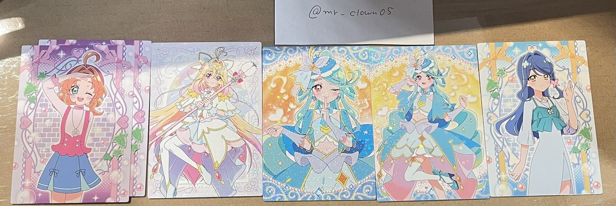 mr_clown05's tweet photo. 【交換】 名探偵プリキュア キラキラ トレーディングコレクション2 たんプリ たんぷりトレーディングカード トレカ

譲▶︎1枚目

求▶︎2枚目①＞②＞③

郵送にて発送させて頂きます📮
キュアアルカナ、森亜るるか、キュアミスティックの順で交換希望です🥺
検索からもお気軽にお声掛け下さいませ😌 https://t.co/mc2LXrzPhT