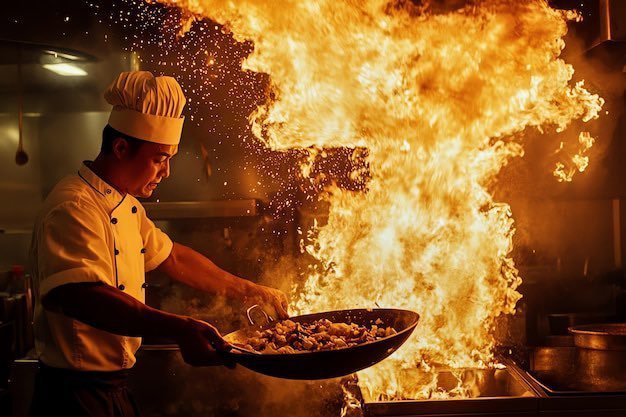 Magwetta's tweet photo. I wasn't familiar with Kenyans cooking game🙌 https://t.co/zQM8qPIXSo