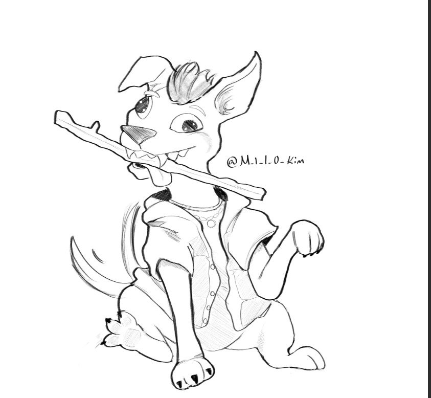 estelar_alien's tweet photo. Wip de Rawwr 🐕🪵

#forgettenisland #wip #rawwr https://t.co/vvDaSIo6GM