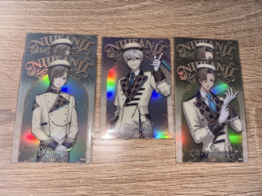 cell___0531's tweet photo. 《交換or買取》

譲）画像1.2.3枚

求）画像４枚目(番号順に優先)

買取の場合はお支払いPayPayのみでお願い致します🙇‍♀️

誰でもお気軽にお声がけ下さい🙇‍♀️

 #にじさんじ交換 https://t.co/JkVWAg936n