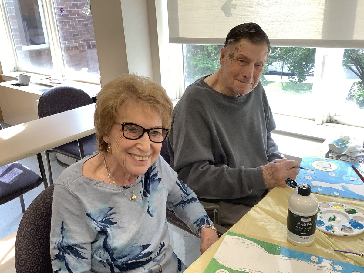 GurwinJewish's tweet photo. Our Assisted Living residents took a creative stab at their own take on a Van Gogh-inspired harvest scene!

#Gurwin #AssistedLiving #SeniorArt #ArtTherapy #CreativeAging#FallArt #VanGoghInspired #SeniorCare #Commack #LongIsland Gurwin Jewish - Fay J. Lindner Residences https://t.co/tPFMy8QvXw