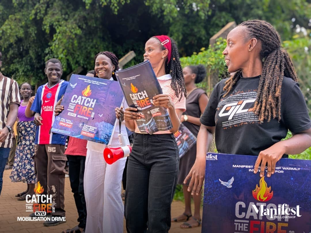 Godsmatriarch08's tweet photo. The revelation of GOD is whole and pulls our lives together. The signposts of GOD are clear and point out the right road. (Psalm 19:7 MSG)

📍 _Kyambogo University_ 
 
 #CatchTheFire2026 | #KYUEdition https://t.co/Wsc0yysjvm