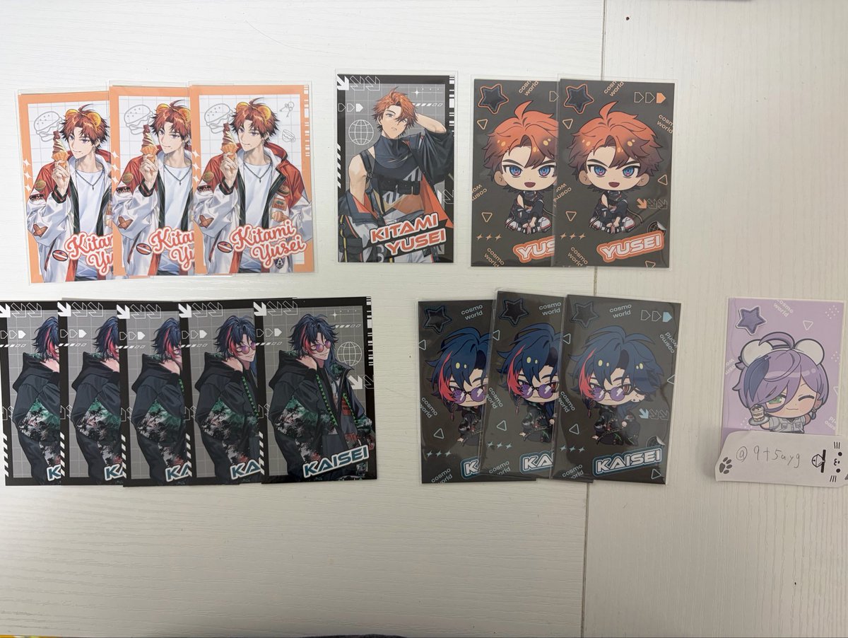 9t5uyg's tweet photo. にじさんじ 3SKM コスモワールド ランダムカード 交換 

求)IDカードの物>>異種🟪、買取

譲)画像のもの

大阪手渡しor郵送でのお取引になります。
先送り、本垢提示〇
気軽にお声掛けください https://t.co/2QSlfL9U00