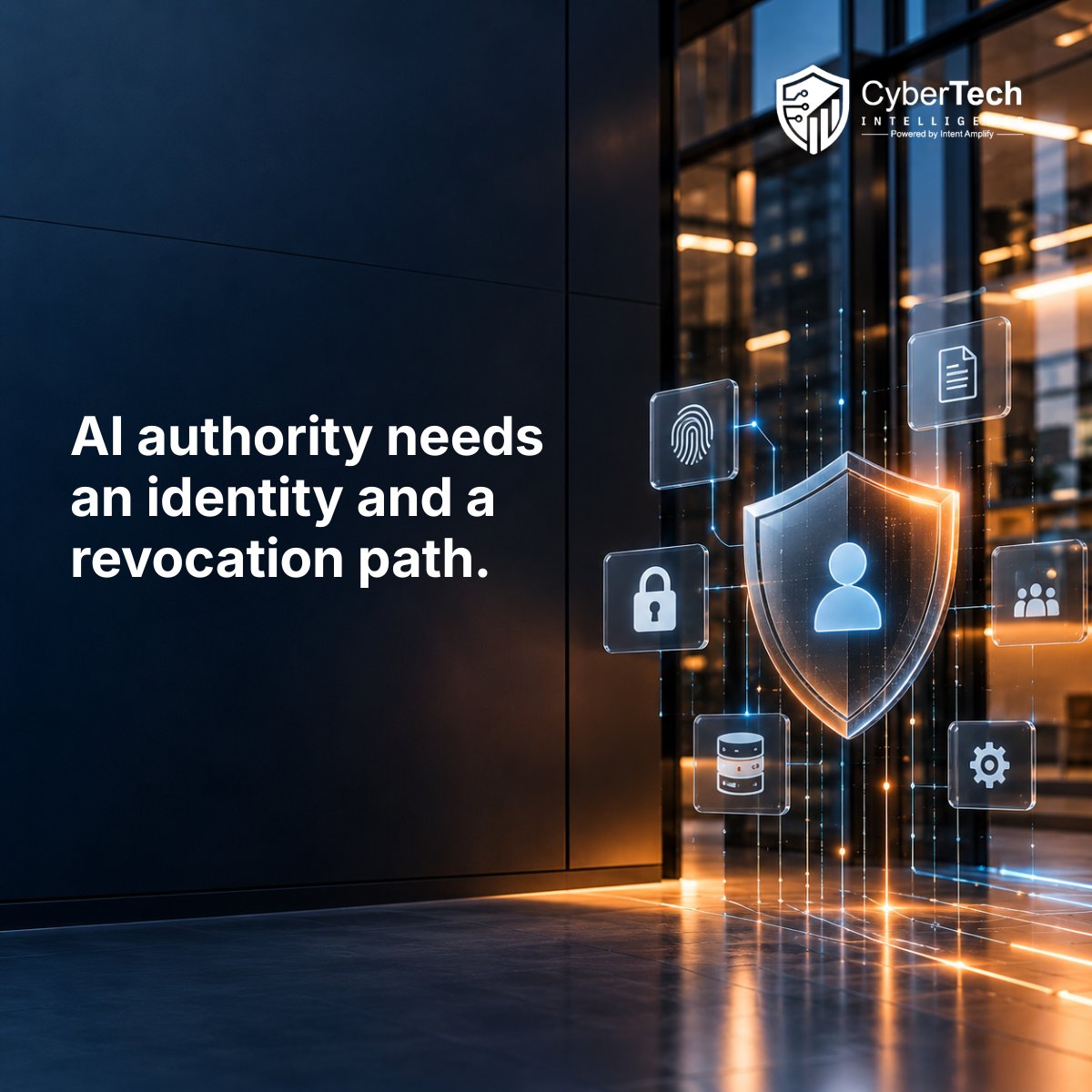 CyberTech_In's tweet photo. AI authority needs an identity and a revocation path.

Distinct identity. Named owner. Least privilege. Audit trail. Recovery.

If authority cannot be revoked cleanly, it is not well governed.

https://t.co/xmNIu3tliK

#MachineIdentity #ZeroTrust https://t.co/mf1tazBUu2