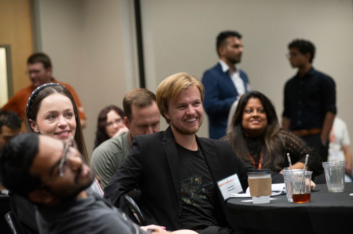 EnergyUT's tweet photo. Tomorrow, October 7, researchers, industry leaders, and students will come together for a full day of panels and discussions on solar and storage technologies and how they address issues like grid reliability and power for data centers. 

Register: https://t.co/q5eVdX9nTI https://t.co/iiYqiLurzl