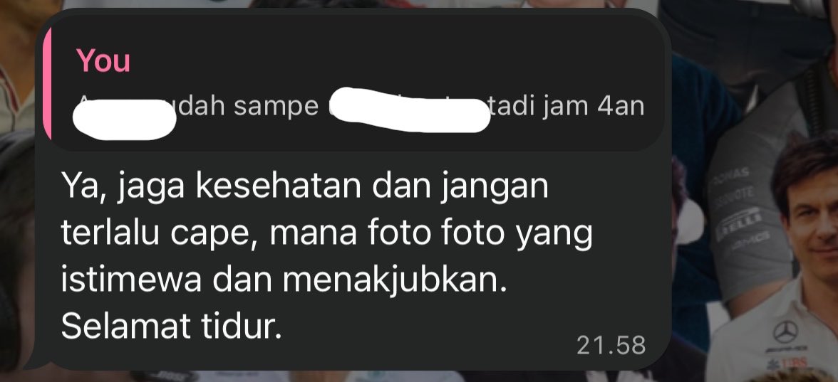 ThatDitya's tweet photo. Nah gitu dong, klo anaknya chat tuh di bls 🤣 https://t.co/L5Zyd00rAo