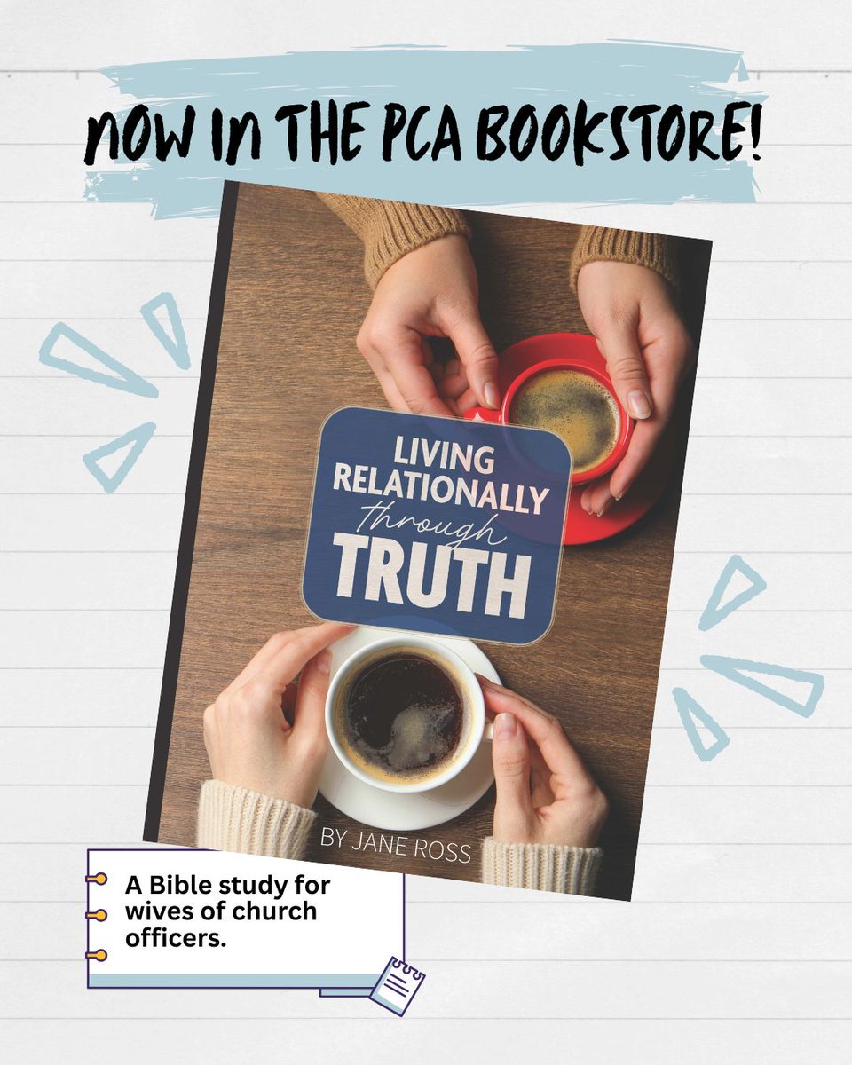 PCACDM's tweet photo. Grab this book, your Bible, and another elder’s wife and discover together with fresh eyes the beauty and blessing of being called alongside your husband.

– Karen Hodge, Coordinator of Women's Ministries for the Presbyterian Church in America

Order now! Link in bio. https://t.co/UBX7qg9Cgx