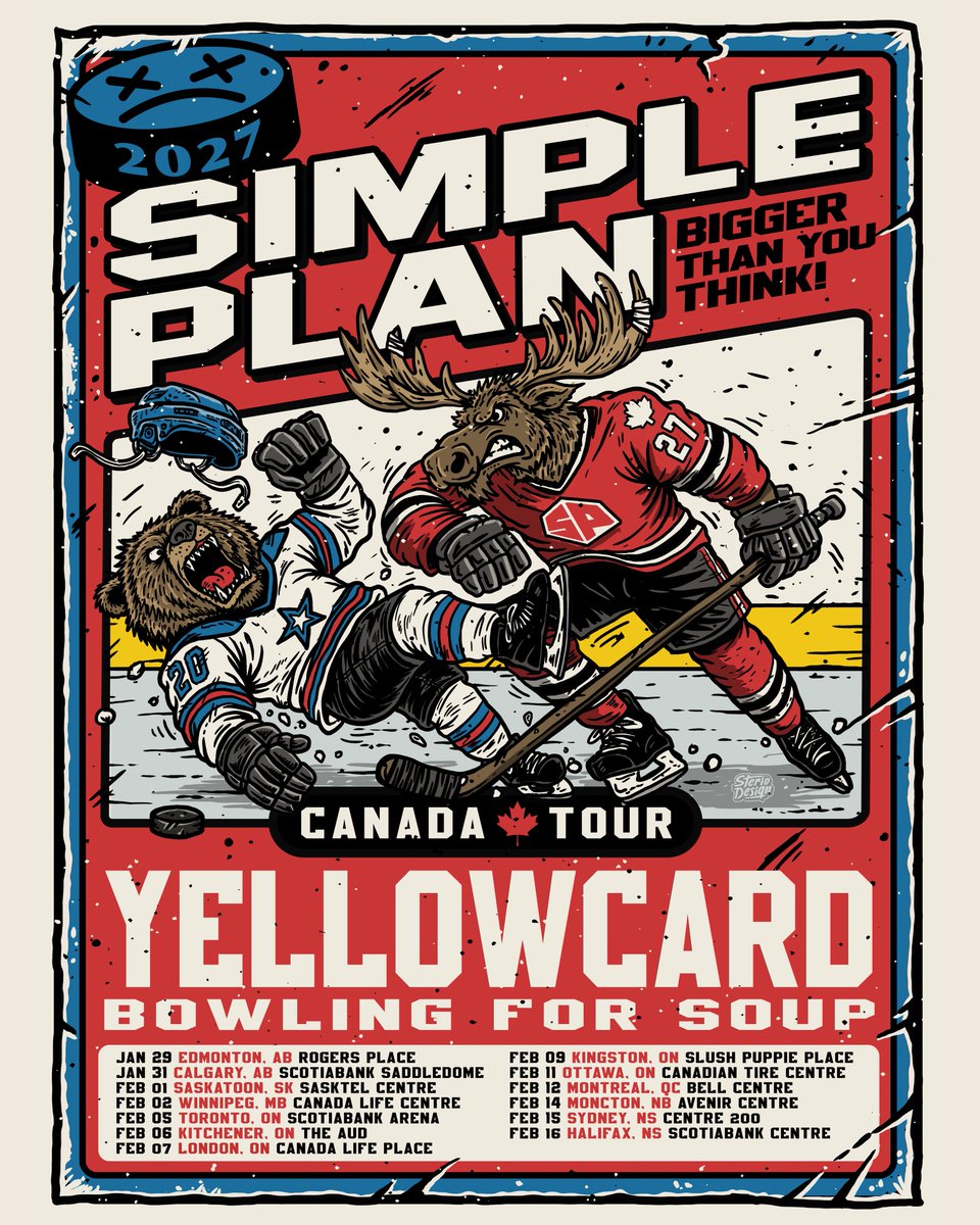 presalecodefndr's tweet photo. Simple Plan Presale Code 2027 – BIGGER THAN YOU THINK!
🔗 https://t.co/yPhVII6kbX
#SimplePlan #tour #shows https://t.co/nZSQRn8WlY