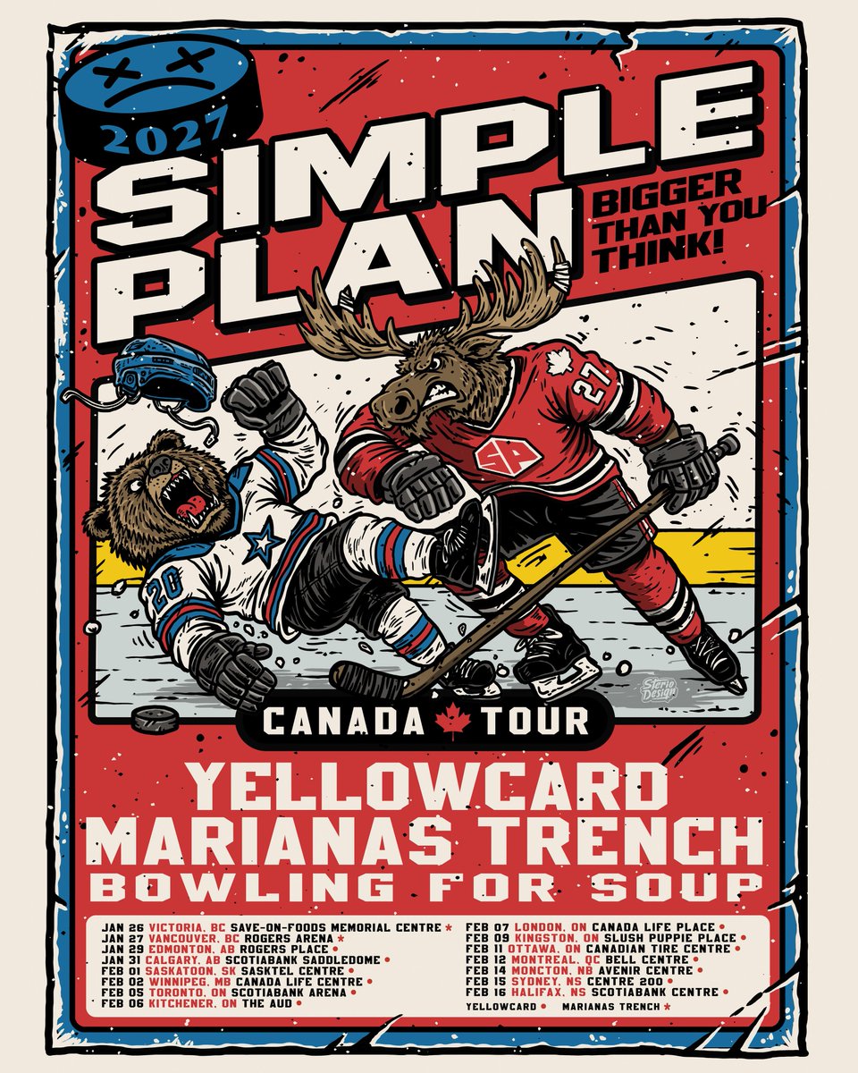 presalecodefndr's tweet photo. Simple Plan Presale Code 2027 – BIGGER THAN YOU THINK!
🔗 https://t.co/yPhVII6kbX
#SimplePlan #tour #shows https://t.co/nZSQRn8WlY