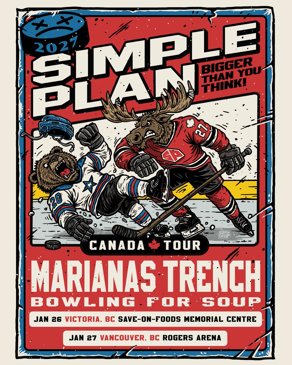 presalecodefndr's tweet photo. Simple Plan Presale Code 2027 – BIGGER THAN YOU THINK!
🔗 https://t.co/yPhVII6kbX
#SimplePlan #tour #shows https://t.co/nZSQRn8WlY