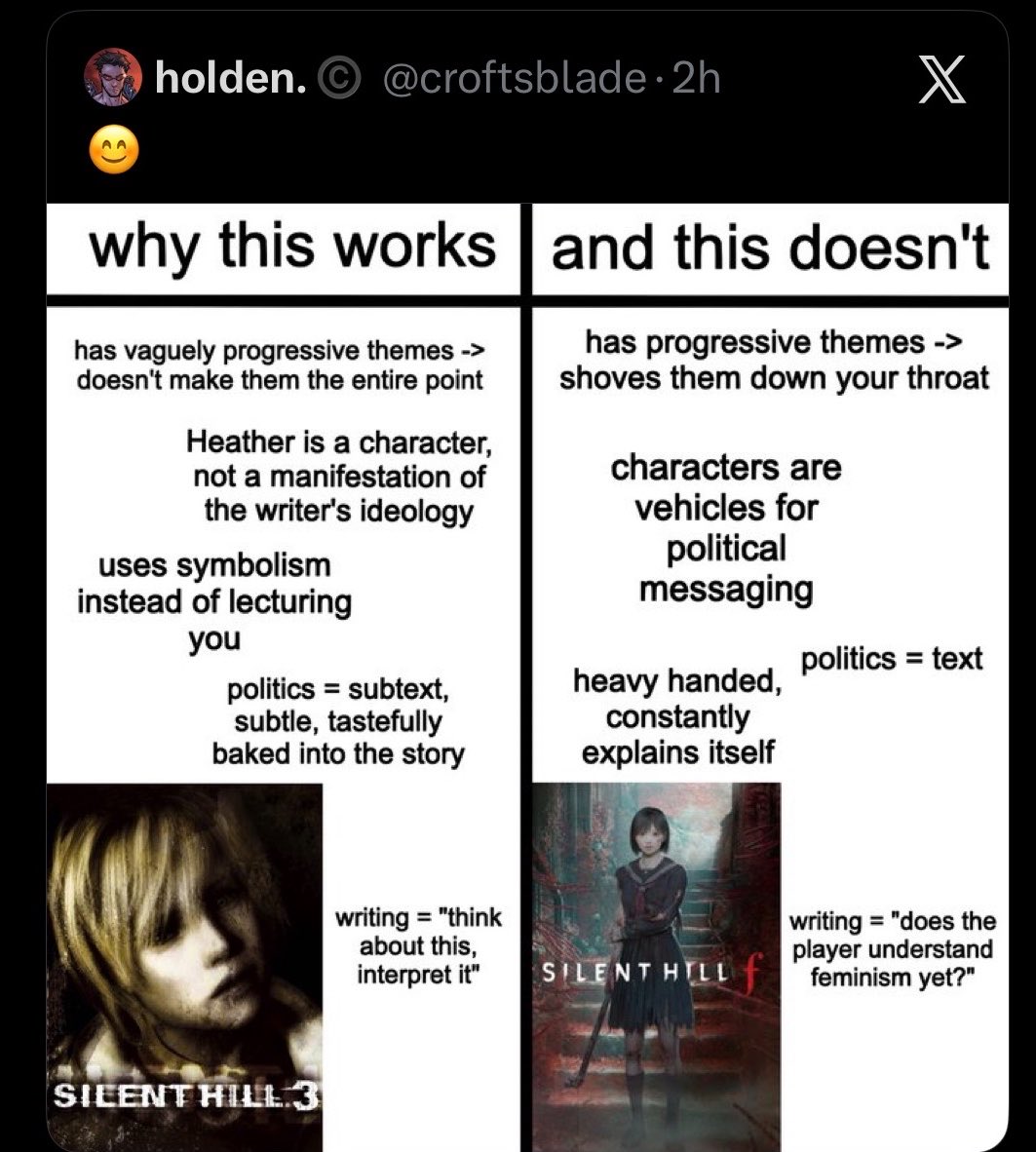 alchemillatears's tweet photo. SHF isnt even AS feminist as people (men) claim it to be. in fact i WISH it was more “feminist” “anti men” but it shows the range of damage of what “tradition” “norm” does to young women &amp; MEN. they think it’s shoved down their throat bc it shows them 1% of misogyny women face. https://t.co/ziz9FhcJ3q