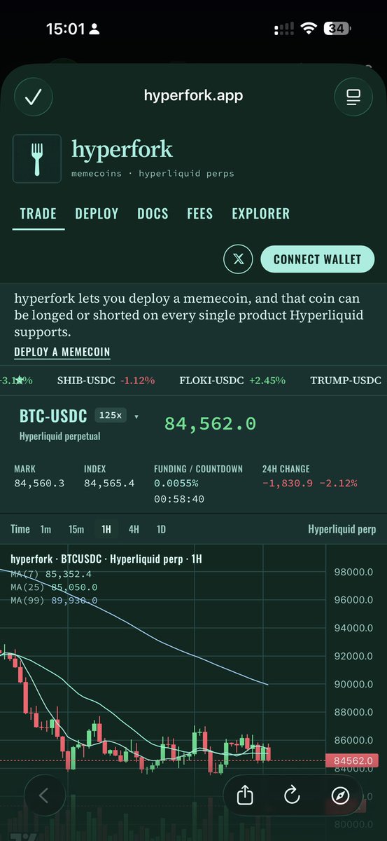 zroiray's tweet photo. @HyperForkApp Why is the price of BTC on your platform different from the real time price https://t.co/aDTKORQBGN