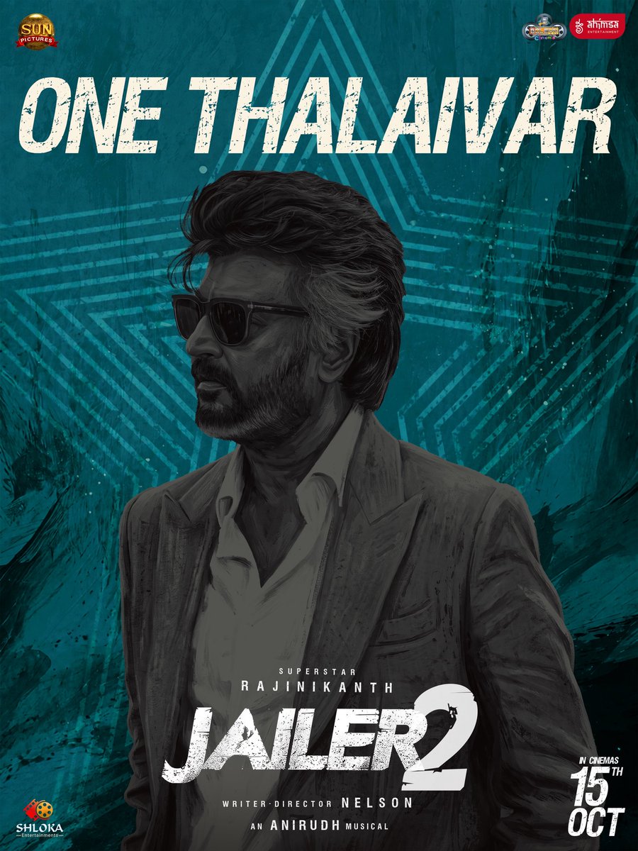ahimsafilms's tweet photo. Innaikum endrendraikkum… Oru THALAIVAN dhaan 🧨🧨

Generations change. The SUPERSTAR doesn’t. Get your UK tickets for #Jailer2 ⭐️💥💥

@rajinikanth @Nelsondilpkumar @anirudhofficial @vidya_balan @iam_SJSuryah #SurajVenjaramoodu @meramyakrishnan @iYogiBabu @mirnaaofficial @vijaykartikdop @Nirmalcuts @ChethanDsouza @AlwaysJani @KiranDrk @sunilreddy22 #PallaviSingh @valentino_suren @Alagiakoothan #SantoshRaju @RIAZtheboss @sunpictures @ShlokaEnts @boleyncinemauk @vithurs_