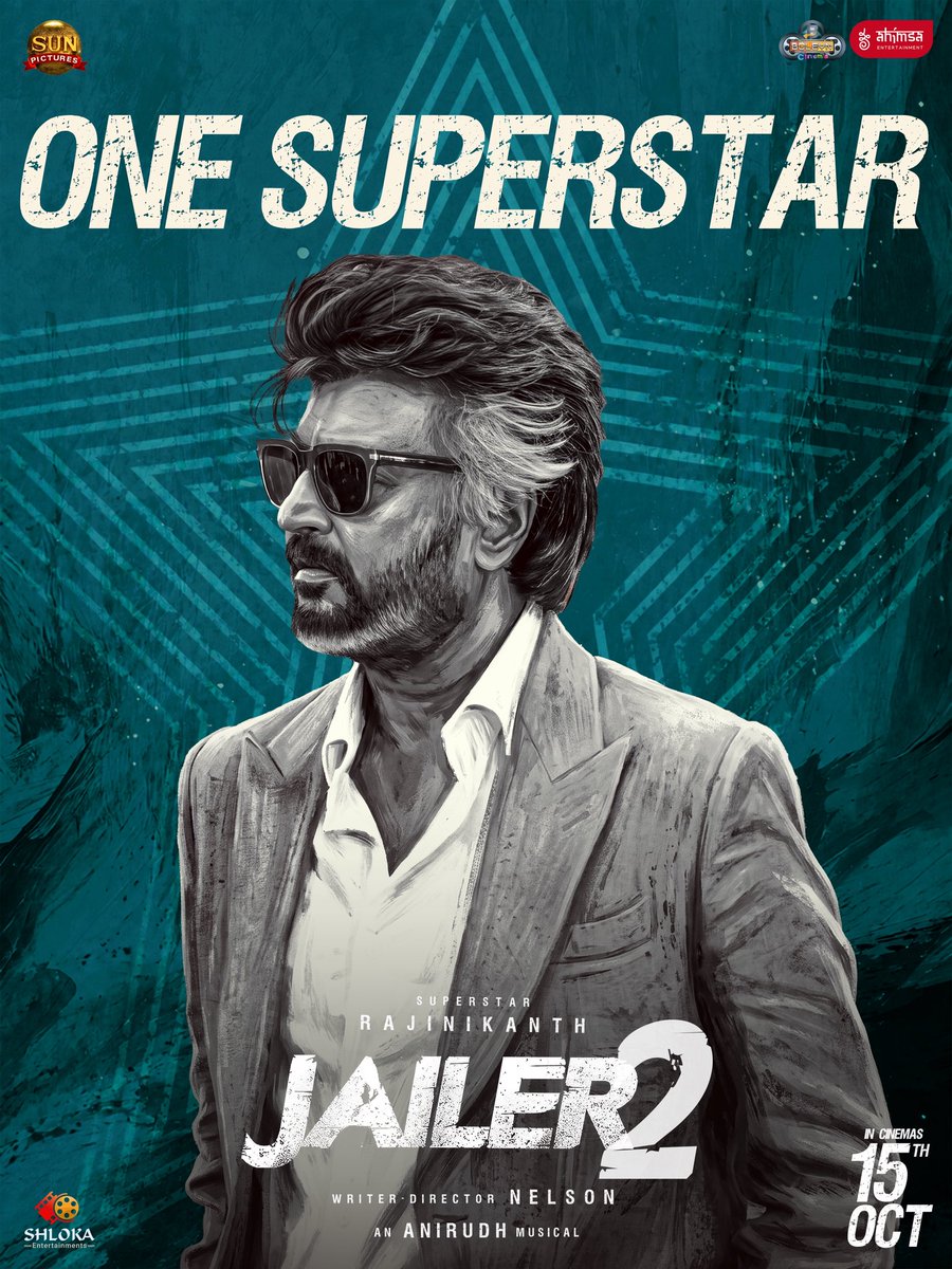 ahimsafilms's tweet photo. Innaikum endrendraikkum… Oru THALAIVAN dhaan 🧨🧨

Generations change. The SUPERSTAR doesn’t. Get your UK tickets for #Jailer2 ⭐️💥💥

@rajinikanth @Nelsondilpkumar @anirudhofficial @vidya_balan @iam_SJSuryah #SurajVenjaramoodu @meramyakrishnan @iYogiBabu @mirnaaofficial @vijaykartikdop @Nirmalcuts @ChethanDsouza @AlwaysJani @KiranDrk @sunilreddy22 #PallaviSingh @valentino_suren @Alagiakoothan #SantoshRaju @RIAZtheboss @sunpictures @ShlokaEnts @boleyncinemauk @vithurs_