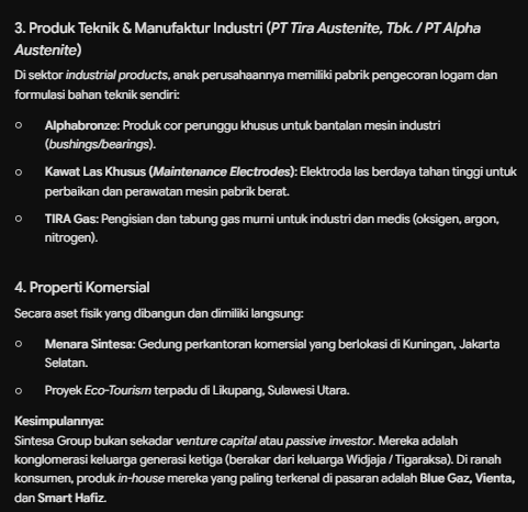 Pacinggembul22's tweet photo. Ohh ternyata selain ketua APINDO, ternyata dia Pemilik dan CEO dari Sintesa Group yang merupakan perusahaan investasi ke banyak perusahaan lainnya.

Mungkin itu lah alasannya dia mengusulkan 45 jam/minggu ada di aturan tertulis https://t.co/eyAAYu1ZLq