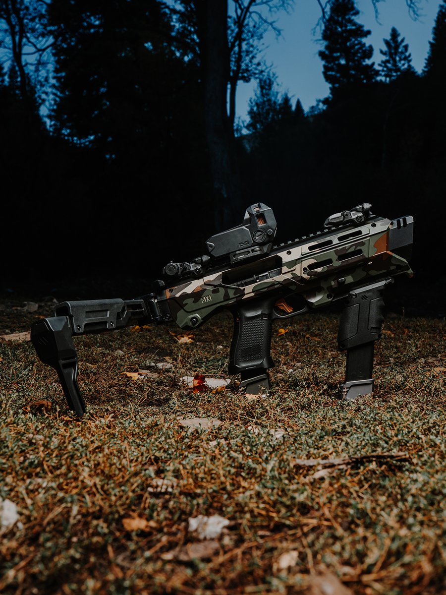 MetaTactical's tweet photo. Fall tones hit different out in the woods. 

#metatactical #tacticalgear #mx1 #conversionkit #gunsofinstagram https://t.co/MwbffdUhgB