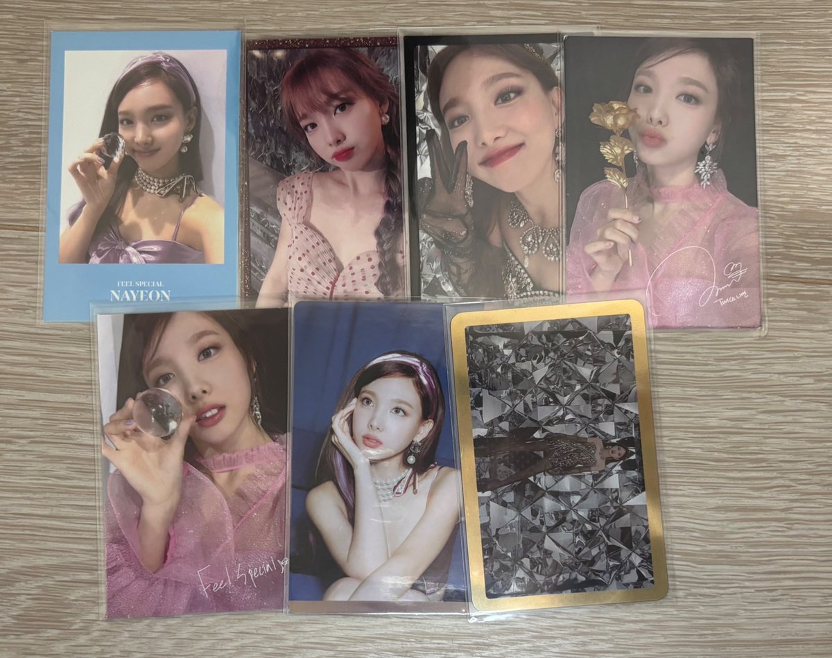 nq_rnj's tweet photo. ナヨンちゃんのトレカ買取してくださる方探していますᴗ ‧̫ ᴗ

支払い:paypay (メルカリ通してのお取引も🉑)
お値段ご提示ください。

#twiceナヨン　#twice_買取　#twice_交換　#twice https://t.co/CnrHgnY5mX