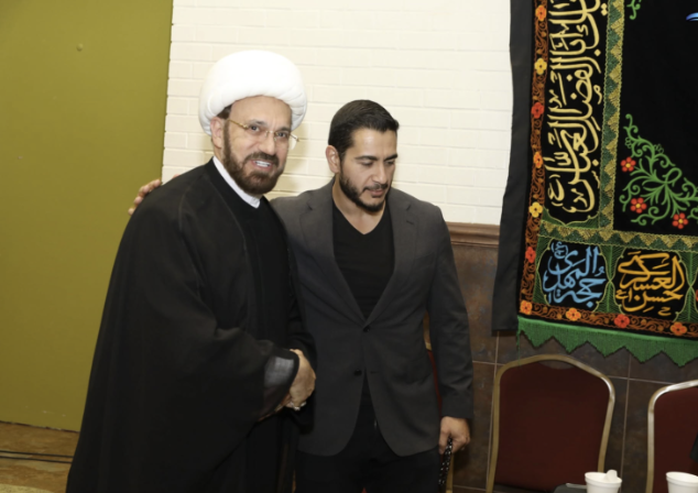 ChuckRossDC's tweet photo. 🚨NEW:

Abdul El-Sayed has campaigned *3 times* with Imam Ali Elahi, a 9/11 truther who served in Iranian navy propaganda unit and helped lead the Martyrs Foundation, a think tank sanctioned for funding Hezbollah 🧵  https://t.co/phVjtvRx33 https://t.co/pAdGWys2GG