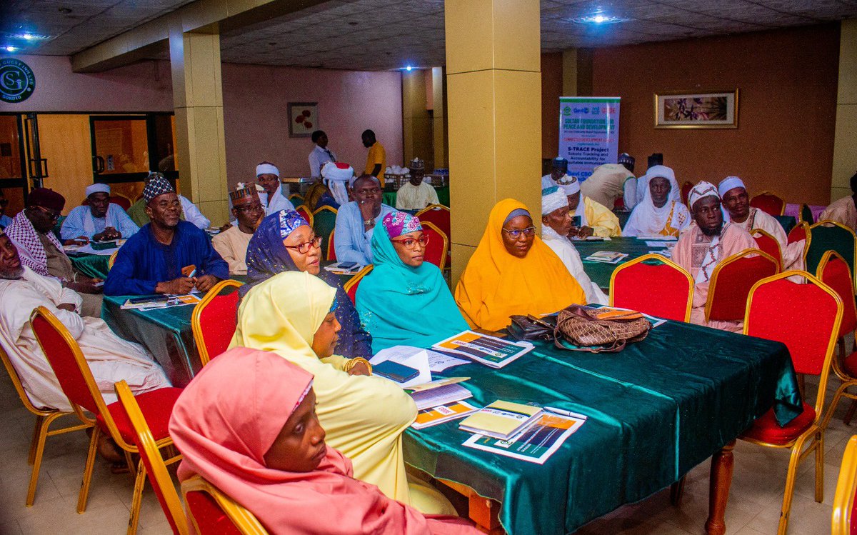 Connected_dev's tweet photo. When traditional and religious leaders speak, communities listen. For routine immunization, that trust can help reach children who might otherwise be missed.

Connected Development [CODE], represented by Programs Manager ABDULAZEEZ HUSSAINI, joined the Sultan Foundation for Peace and Development and the Sokoto State Primary Health Care Development Agency for a stakeholder engagement focused on strengthening traditional and religious leadership in routine immunization.

Chaired by His Highness Aliyu Attahiru Galadanci, Galadiman Gari Sokoto, representing His Eminence, the Sultan of Sokoto, the meeting brought together District Heads, religious leaders, government representatives and development partners under the S-TRACE Project.

The engagement focusing on strengthening the role of trusted community leaders in identifying zero-dose children, mobilising caregivers, addressing vaccine hesitancy and non-compliance, and connecting families to immunization services across the seven S-TRACE LGAs.

With support from Gavi, the Vaccine Alliance, CODE and its partners are strengthening those connections one community and one child at a time.

#FollowTheVaccine #STRACESokoto #NoChildZero #CountEveryChild