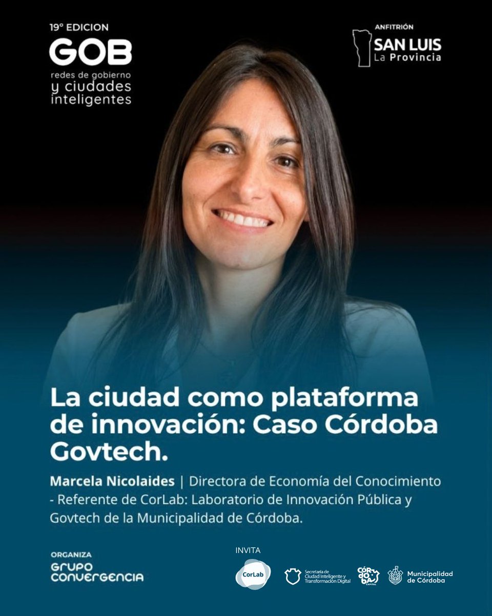 corlabgob's tweet photo. @MuniCba , a través de CorLab, participa de la 19.ª edición de RedGob: Redes de Gobierno y Ciudades Inteligentes, organizada por @ConvergenciaGrp , el principal encuentro sobre transformación digital del Estado en ARG.
https://t.co/cbAoWkSRLM https://t.co/Srseo2sxiL