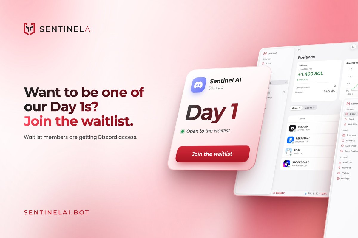 Sentinel_AI_Sol's tweet photo. Join here: 

https://t.co/1ffWaqZIsW https://t.co/XaGQZ7aTrx