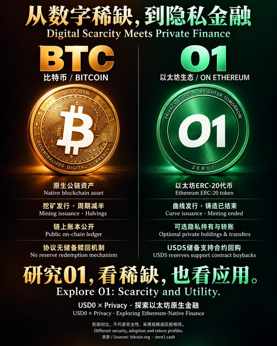 D5Fegg's tweet photo. 有人把01看成一枚代币，有人把它看成V4 Hook上的隐私金融实验。视角不同，看到的空间就不同。市场最终奖励的，往往不是声音最大的人，而是更早理解变化的人。  
CA：`0x32708538a107253b51a735a724330a23106ca4ca` https://t.co/1bRcPue33g