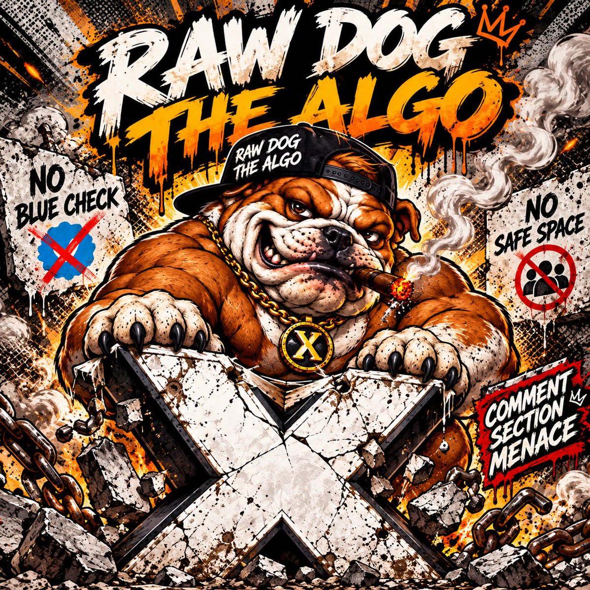 Mike_UnScripted's tweet photo. #RawDogTheAlgo https://t.co/jR8ef5hbQ5
