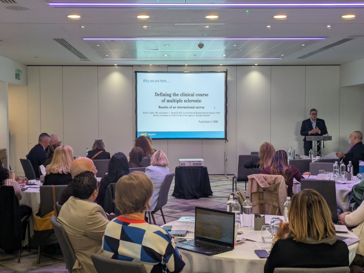 MSIntFederation's tweet photo. This morning participants at #MSIFLondon2026 explored developments in #MSresearch and opportunities to engage with international research initiatives. Discussions covered lived experience in research, emerging researchers, and updates to the MS disease course descriptors. 🔬 https://t.co/ZUZym5jQ8G
