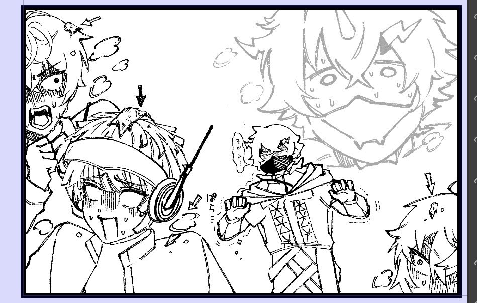 mochi2burning's tweet photo. ギリギリ準備号として背景の真っ白い漫画が出る目処が立った！！！！！ https://t.co/2cuU5kPouB