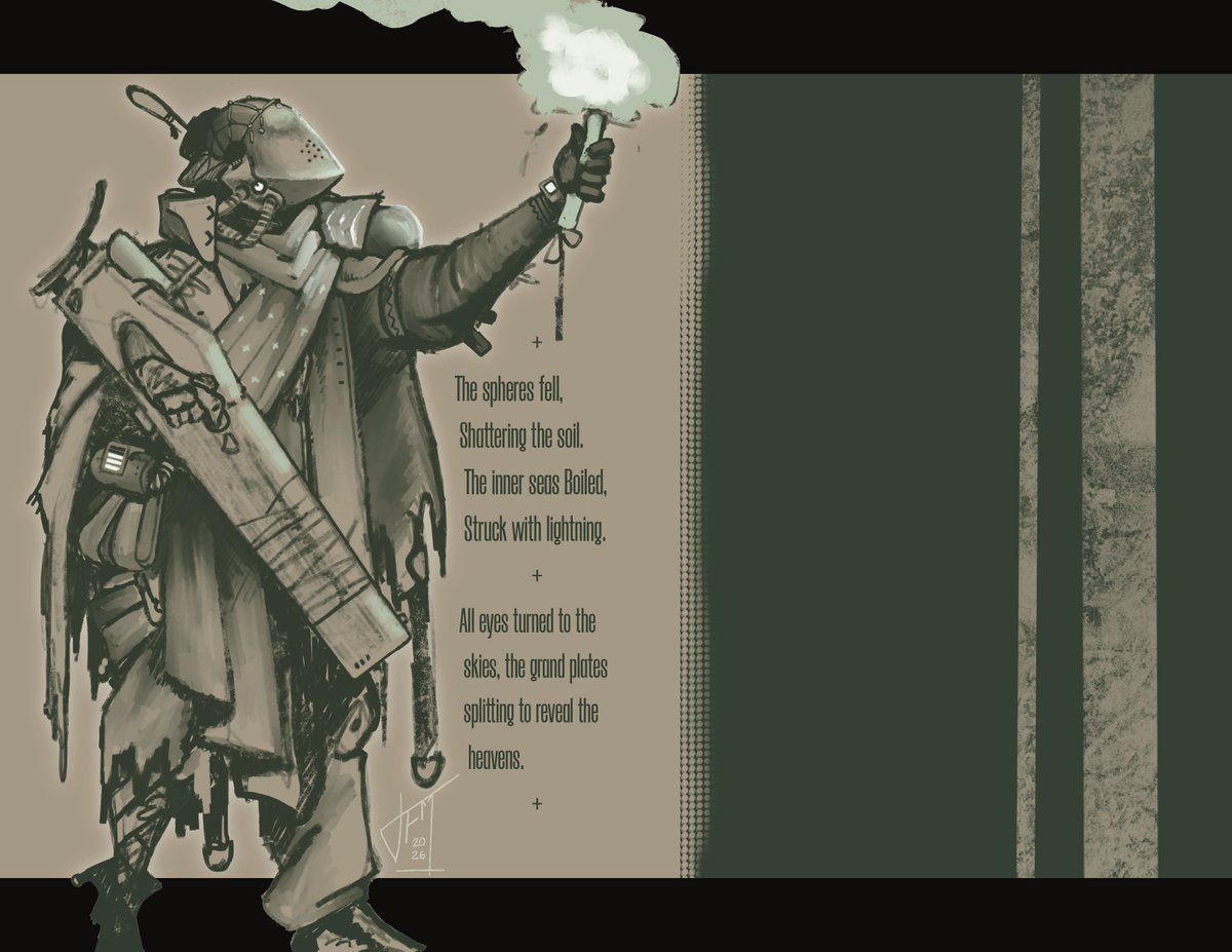 ArtsGauthier's tweet photo. Little morning doodle, while listening to this awesome video: 
https://t.co/Mg3i2HeLqU

so little post apocalyptic dude

cheers! https://t.co/L6VUTcpS9G