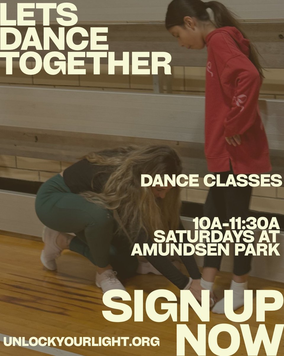UnlockYourLight's tweet photo. Let’s Dance Together! 
Join @UnlockYourLight every Saturday from 10a-11:30a at Amundsen Park for dance classes.
Register IN-PERSON ONLY 🧠💡🫶🏾

#ycloc #dance #classes #chicago #free https://t.co/K28WZPRo8d