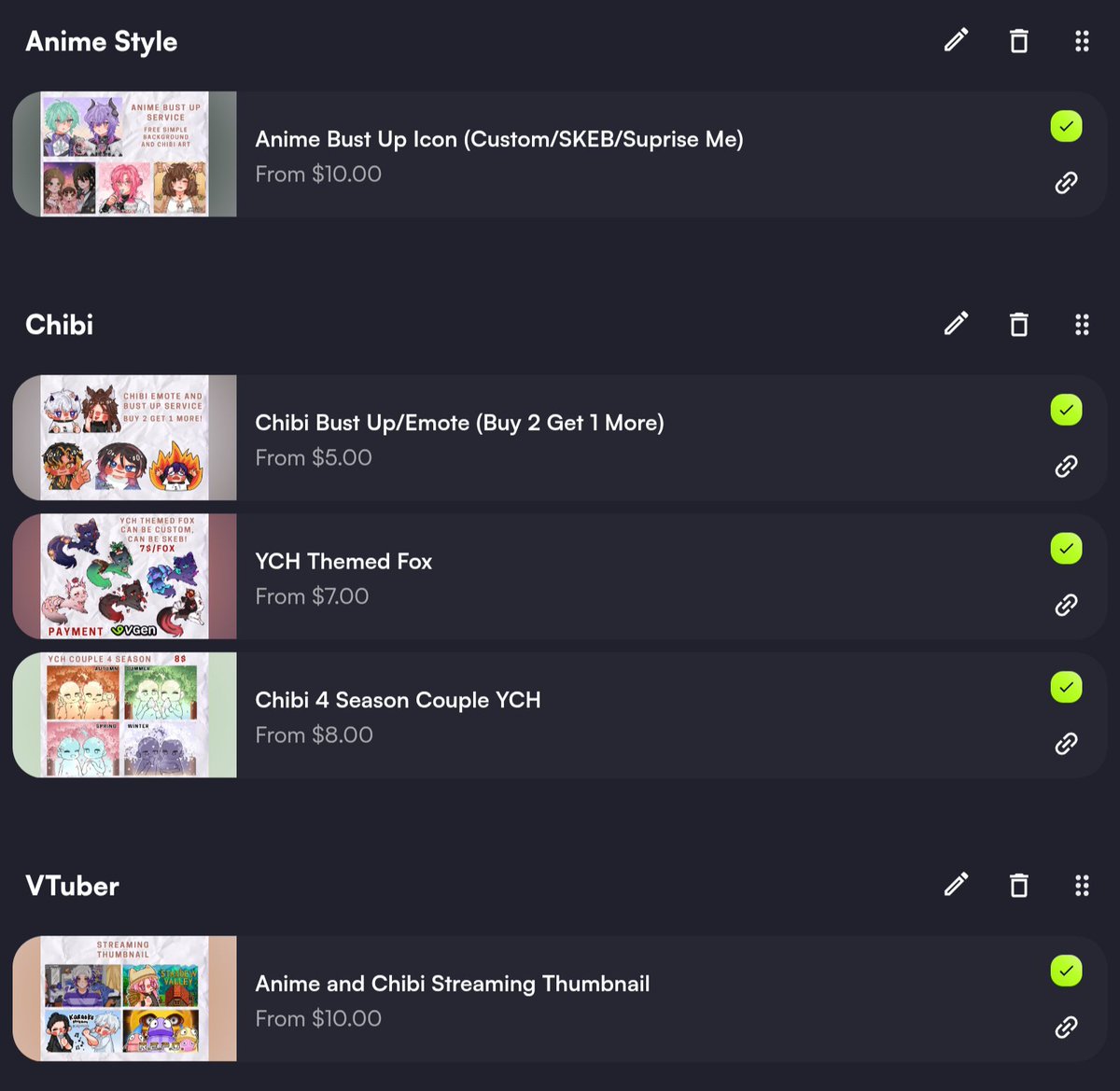 chocochive's tweet photo. Drop your VGen link below!! 💗

My Vgen: https://t.co/xTrp1nviYk

Let’s help each other get noticed, find new clients, hopefully get more VGen commissions together, and also I still looking for art moots! (⁠ㆁ⁠ω⁠ㆁ⁠)

#artmoots #smallartist #vgen https://t.co/4P5bl5xhTz
