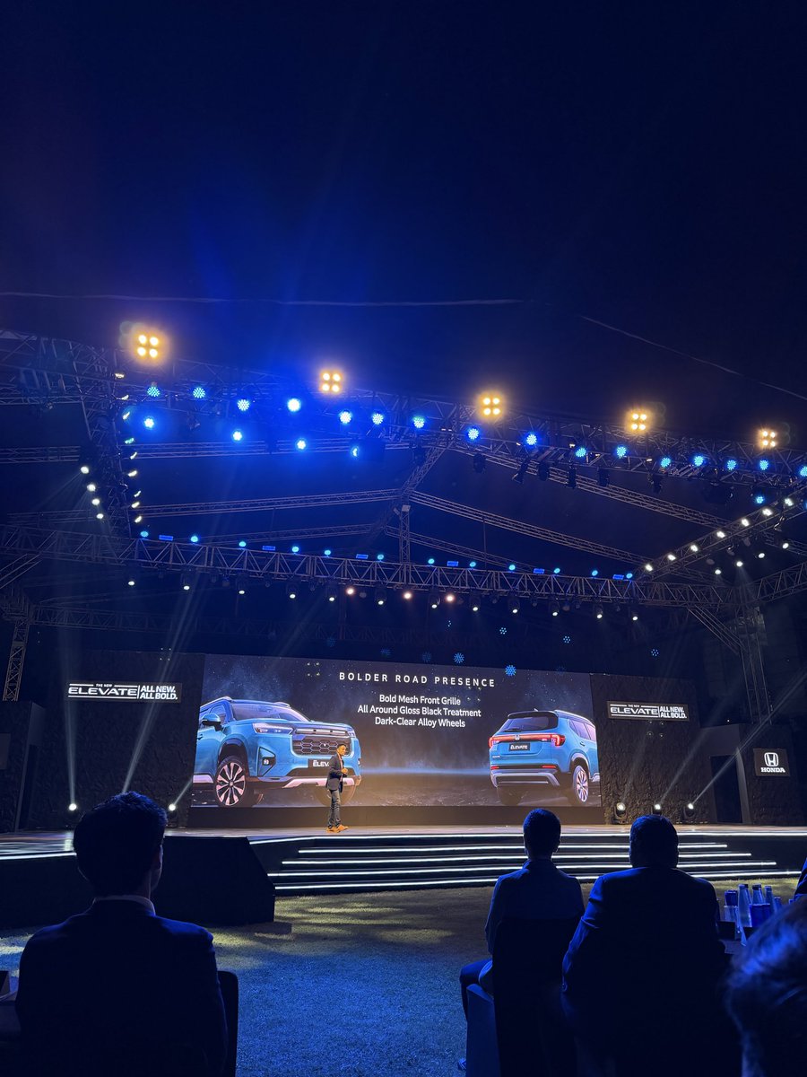autocarindiamag's tweet photo. First glimpses of the 2026 @HondaCarIndia Elevate facelift https://t.co/xiKcynGpP6
