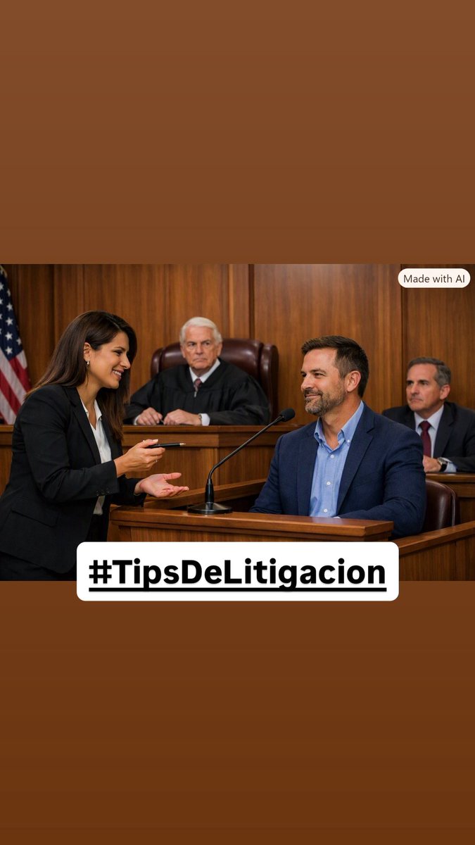 JOSELUISVEGAS's tweet photo. El interrogatorio debe tener forma de historia y ser cronológico, por el contrario, el contrainterrogatorio debe orientarse a temas directos, puntuales y específicos, preferiblemente sin nada de cronología.
JLVR
#TipsDeLitigacion https://t.co/Z2fVy96o2d