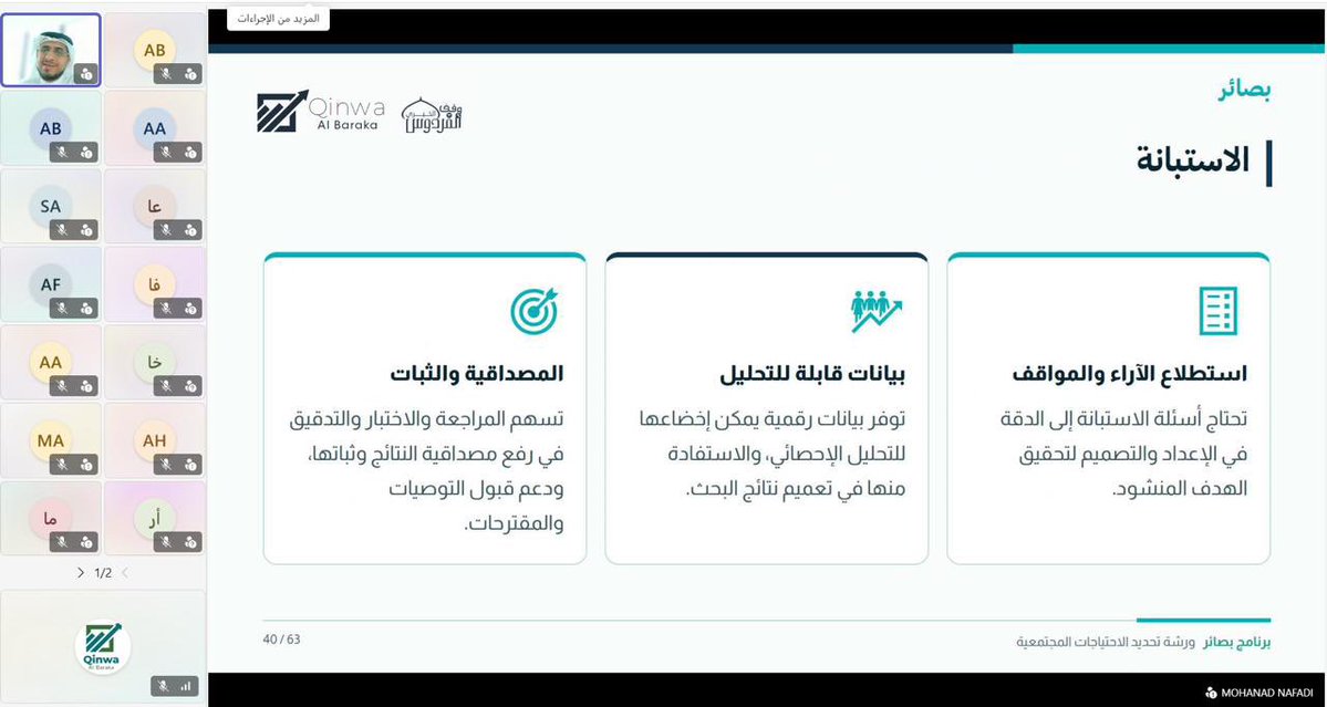 qinwaksa's tweet photo. انطلقت الدورة التمهيدية في «#إدارة_المشاريع من الفكرة إلى الإغلاق» ضمن #برنامج_بصائر_الوطني، بقيادة م. مهند نفادي، لتأسيس فهمٍ منهجي لدورة حياة المشروع، وتعزيز قدرة المشاركين على التخطيط والتنفيذ والمتابعة وصولًا إلى الإغلاق بكفاءة.

#قنوة_البركة #القطاع_غير_الربحي https://t.co/hPpr1Nu7Lm
