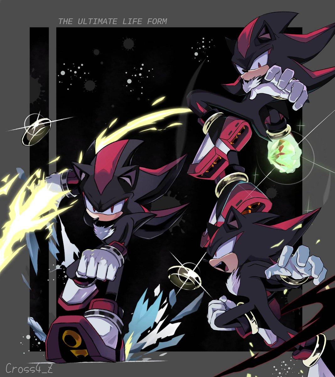 Cross4_Z's tweet photo. 🦔⚫

#Shadowthehedgehog https://t.co/y8oDH4hCfl