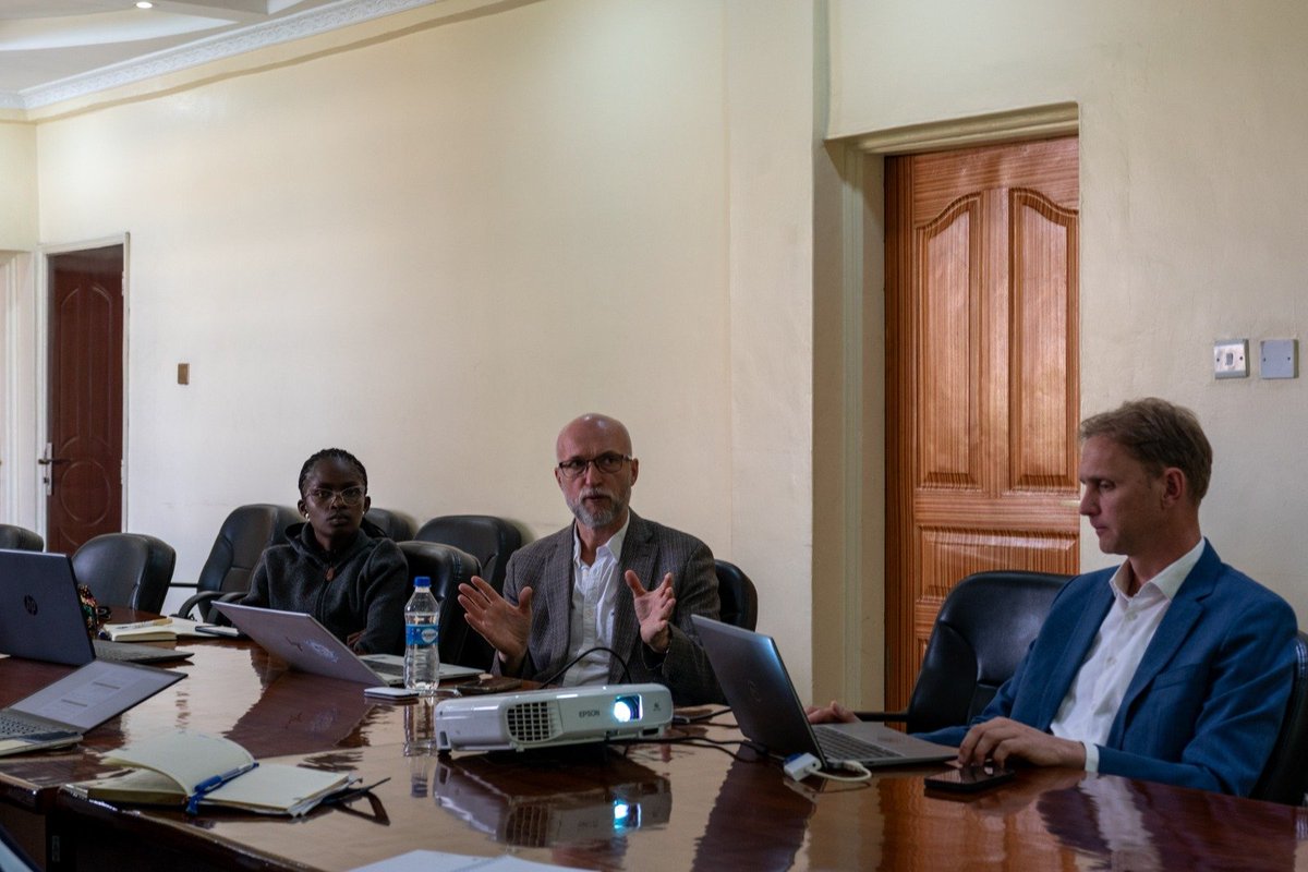NakuruWater's tweet photo. Local money. Local water. 

Our management team held a kick off meeting with UWCI transaction advisor Rebel Group. With @VEI_NL 
The goal of the assignment - water &amp; sanitation projects that local financiers back, with zero forex shocks and less donor dependence.
#EnrichingLife https://t.co/kjlPiWz2Ee