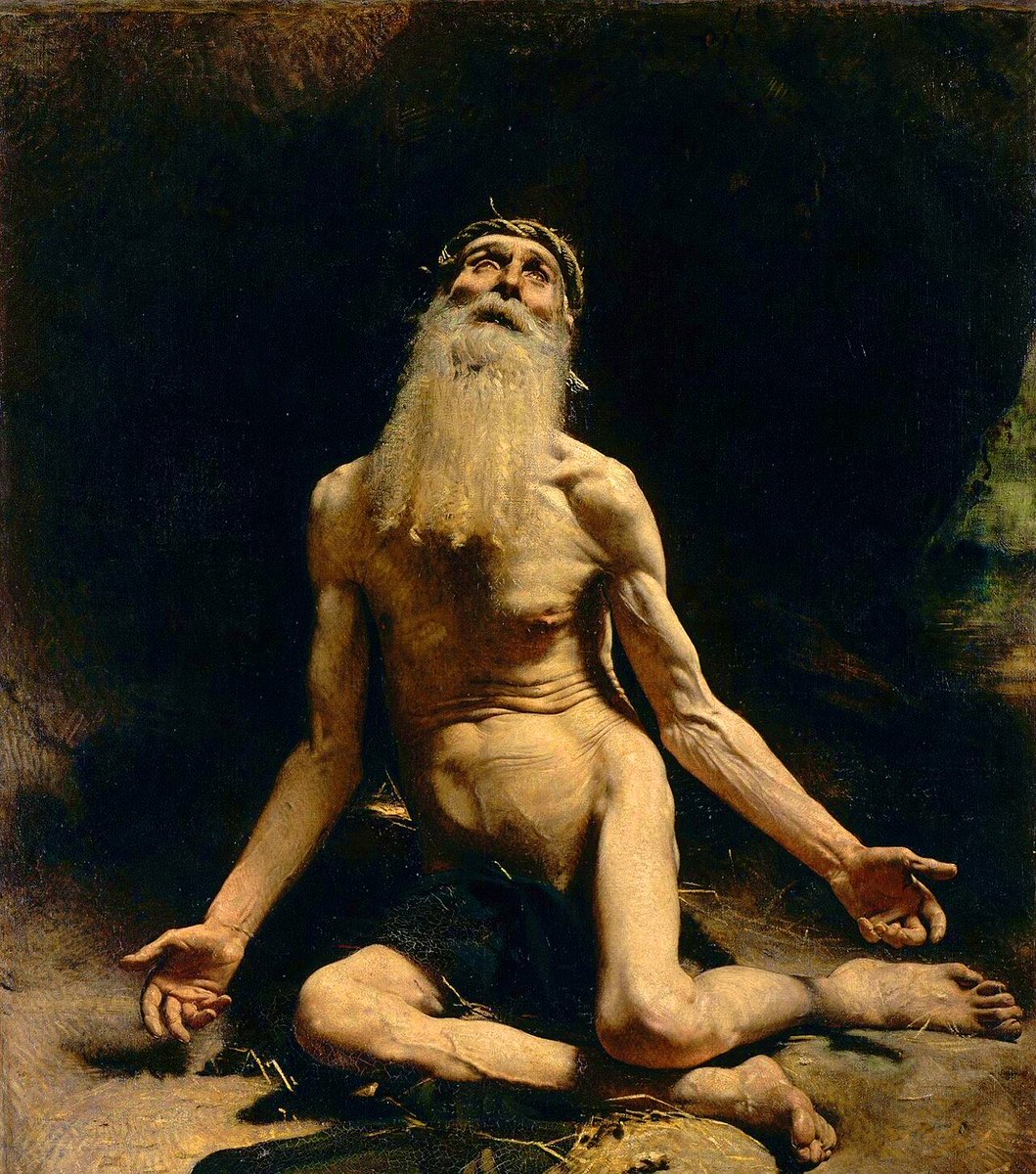 Gloria_T_Domine's tweet photo. 6 octobre. Saint Bruno.
« Heureux l’homme qui n’a pas couru après l’or, et qui n’a pas mis son espérance dans l’argent et dans les trésors. » (Qo 31)
[Léon Bonnat, 1880] https://t.co/fYXEwqBNwT