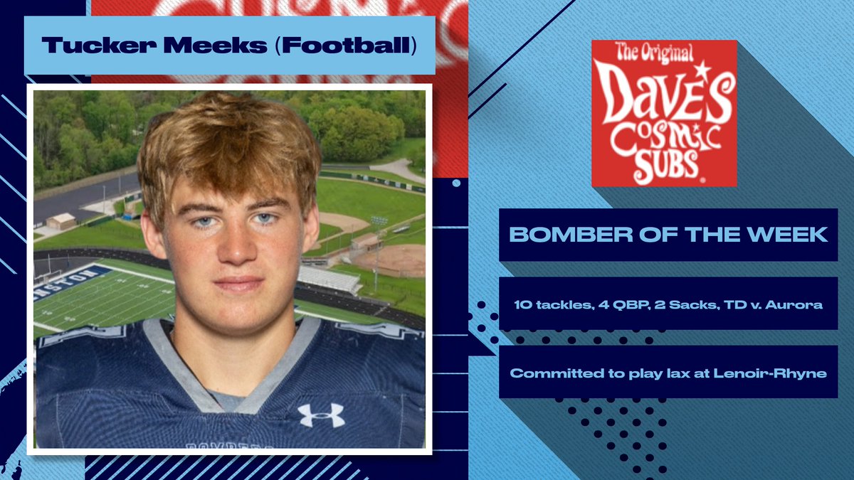 KHSBomberSports's tweet photo. Meeks named Bomber of the Week https://t.co/I1FXmvuRn0 https://t.co/nt9lenQFnQ