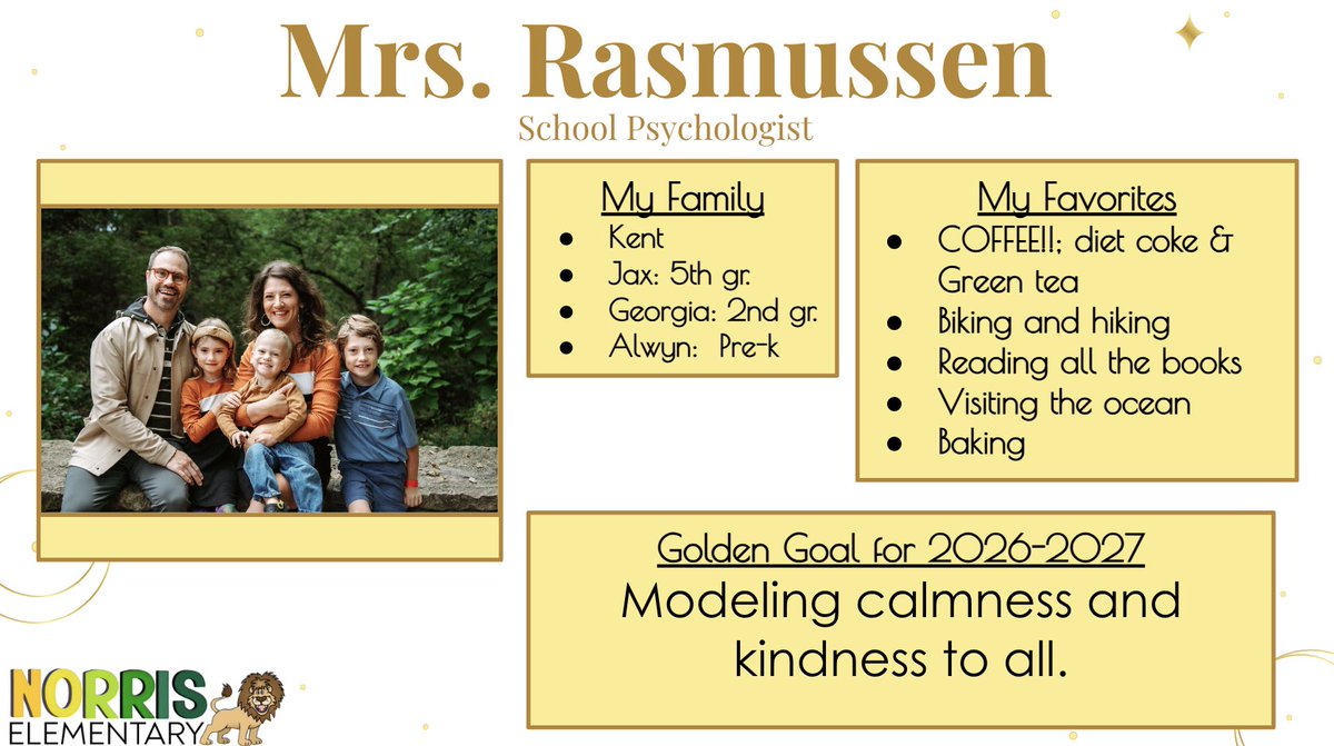 NorrisElem's tweet photo. ✨ Meet the people who make our school shine! ✨ Mrs. Schrock - Counselor and Mrs. Rasmussen - School Psychologist! https://t.co/8wHcucxF2K