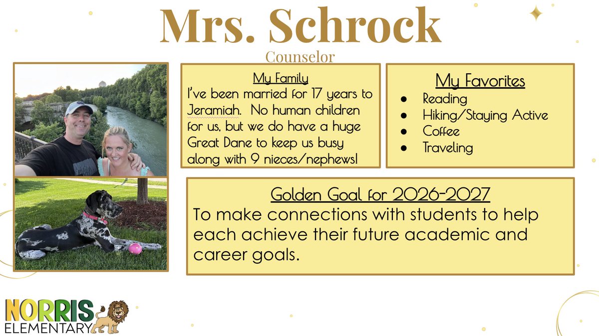 NorrisElem's tweet photo. ✨ Meet the people who make our school shine! ✨ Mrs. Schrock - Counselor and Mrs. Rasmussen - School Psychologist! https://t.co/8wHcucxF2K