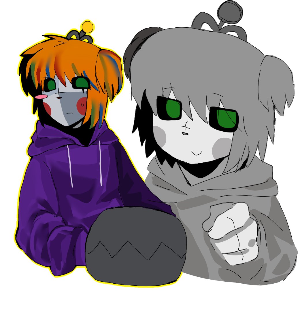 Plutorjg's tweet photo. girls seem to like each other🤔
that's great。。。。
#scrapbaby #circusbaby #fnaf https://t.co/06Xjoset4H