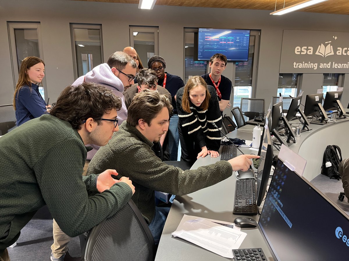 ESA__Education's tweet photo. 📡 What happens when a spacecraft stops communicating as expected? 🛰

🎓 Join the ESA Academy Spacecraft Communications Training Course and explore how engineers communicate with spacecraft during real missions.

🗓️ 1–5 February 2027
📍 ESA ESEC, Belgium

Through lectures, real operational cases and hands-on exercises, you will:

🔹 explore how spacecraft communication systems work, both on board and on the ground
🔹 design a communication system for a specific mission
🔹 simulate spacecraft operations and communications
🔹 tackle anomalies inspired by real-life situations and investigate what went wrong – and what can be done
🔹 discover activities at ESA ESEC, including Galileo and PROBA spacecraft operations

🚀 Ready to explore the communications behind space missions? Find out more and apply here:
🔗 https://t.co/23jYfuTyNm