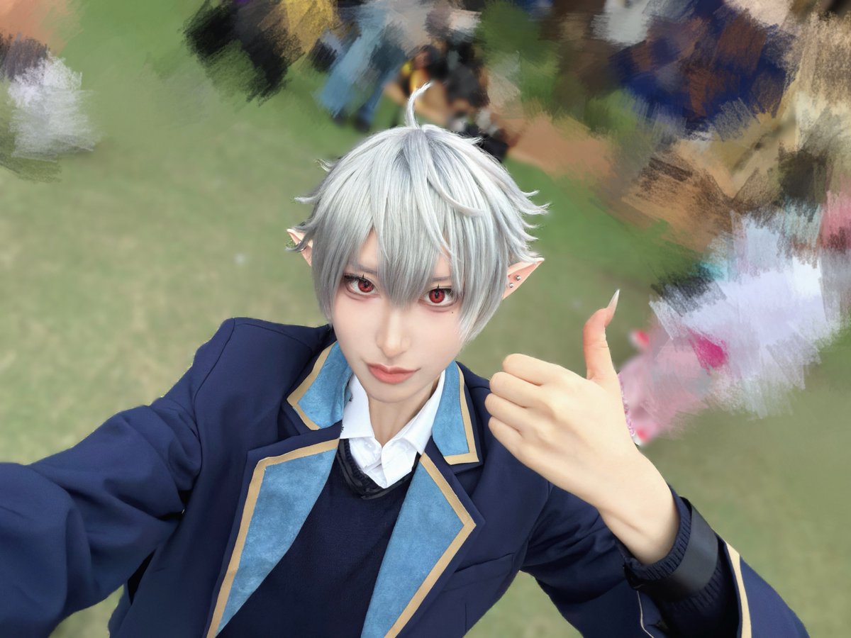 kanatyan_cat's tweet photo. ※🌈🕒cos

いつだって大遅刻投稿😄💦
いつもの人たちと遊んでもらってきた！
楽しかった！謎の画角謎自撮りしかない！
#コスフェスTDC
#ニューレイヤーズパラダイス https://t.co/9VfBAqE7al